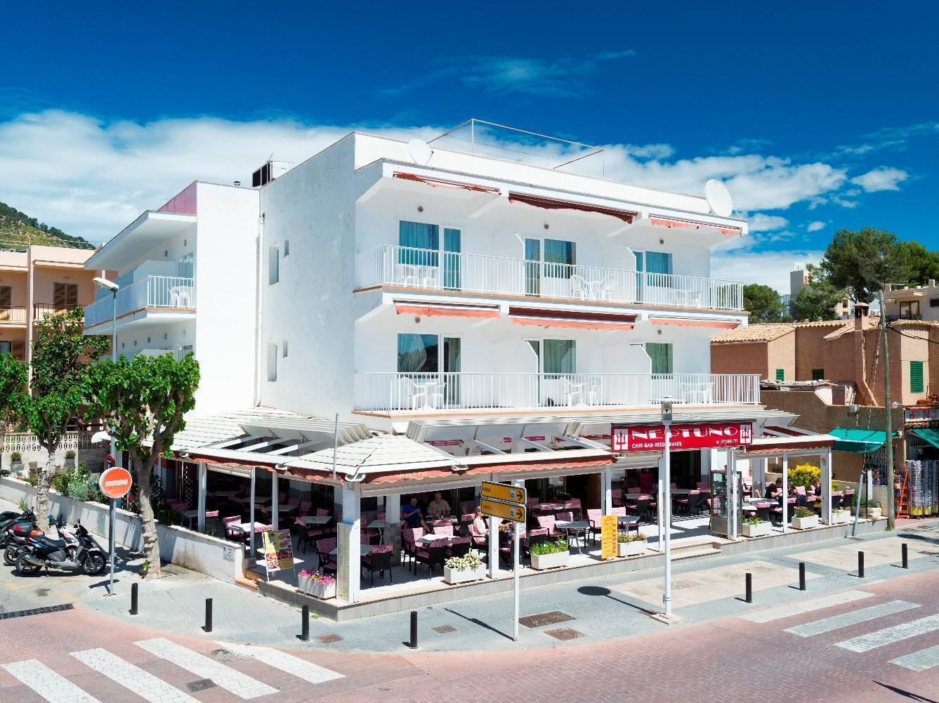 Hostal Neptuno Peguera Exterior foto